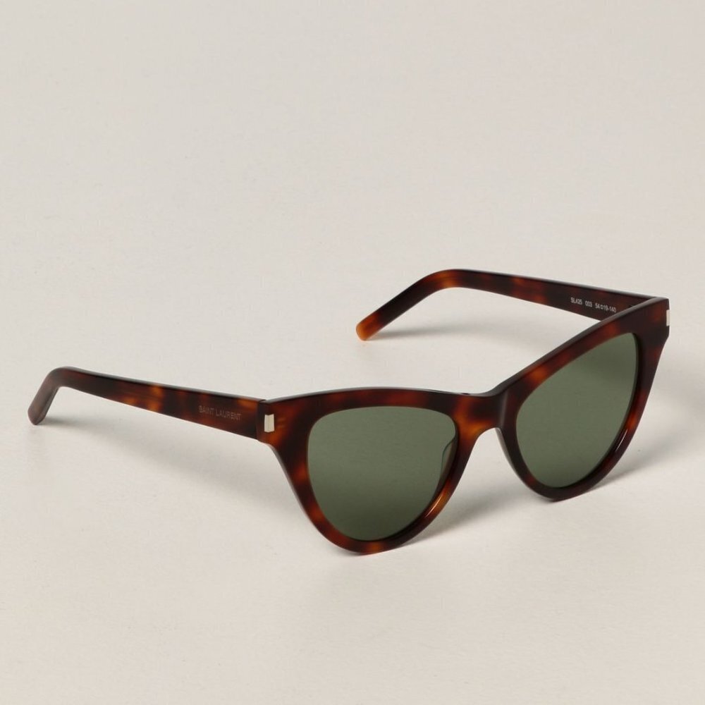 NWT Yves Saint Laurent SL425-003 Havana 54mm Sunglasses - Picture 6 of 8